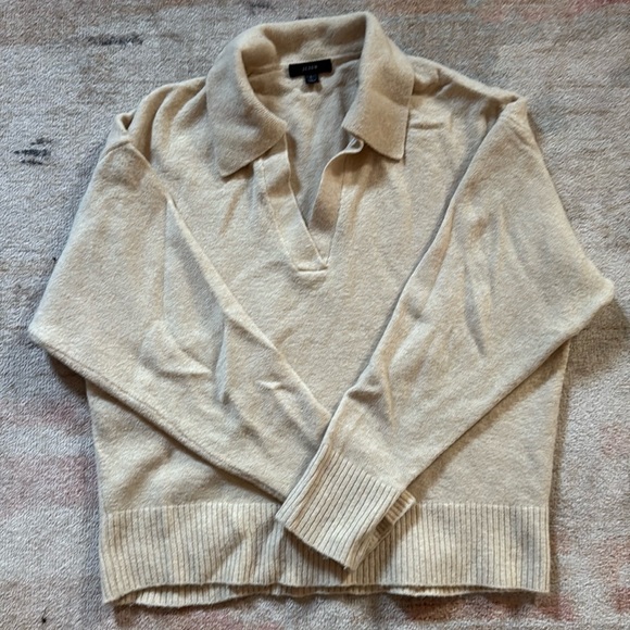 J. Crew Sweaters - J Crew V-neck, collared sweater